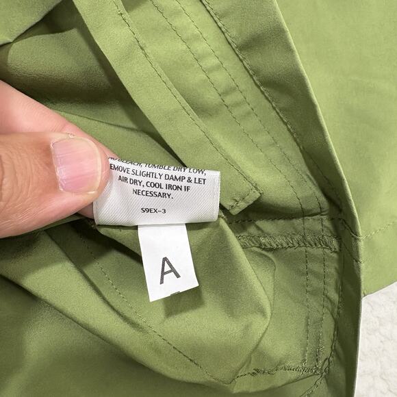 EILEEN FISHER Womens PM Hooded Full Zip Jacket Recycled Polyester Cinch Waist - Picture 4 of 13